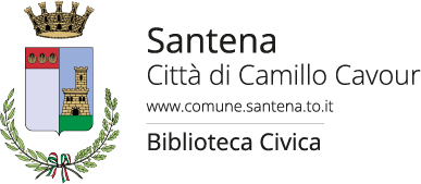 stemma biblioteca civica di Santena (TO)