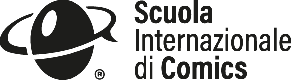 logo scuola internazionale di Comics