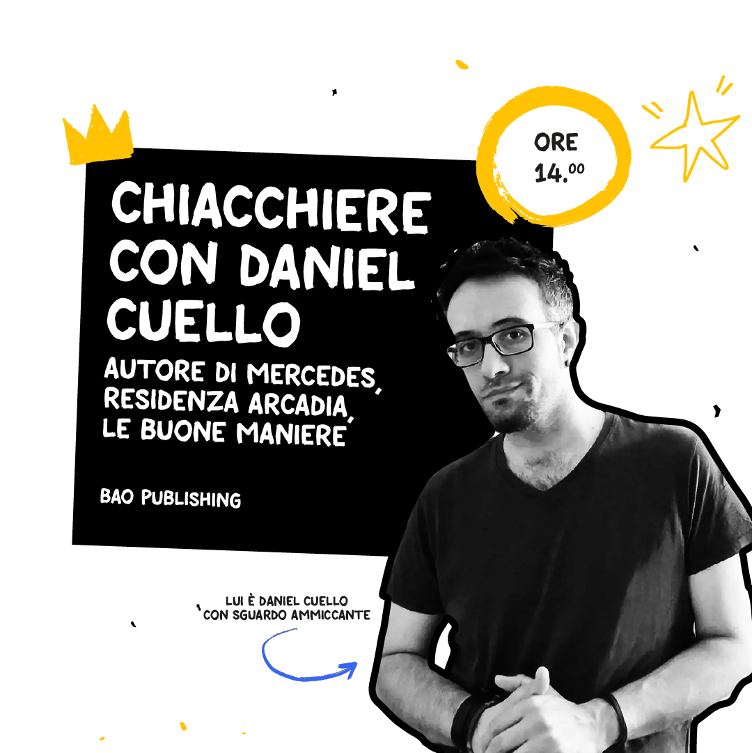 talk - chiacchiere con daniel cuello - crunch festival santena TO