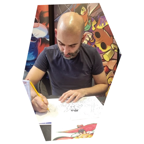 CANGIOLOSI - Espositori e Artist Alley - BRICIOLE - Festival del fumetto di Santena TO - 22/23 Novembre