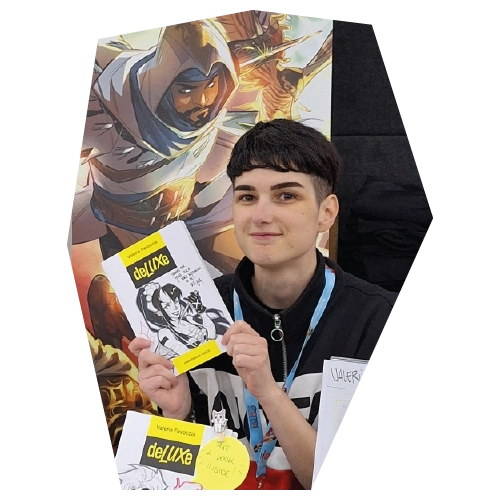 FAVOCCIA - Espositori e Artist Alley - BRICIOLE - Festival del fumetto di Santena TO - 22/23 Novembre